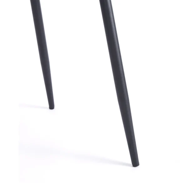 silla de salon terciopelo quitto gris