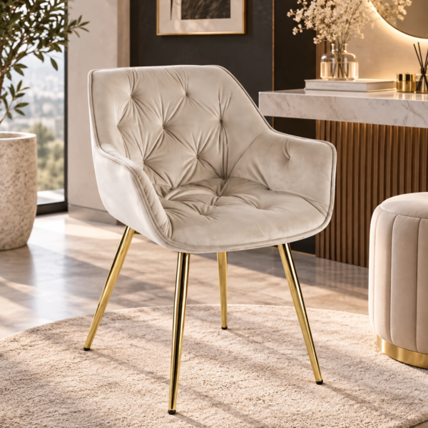 Silla de Comedor Acolchada Senna