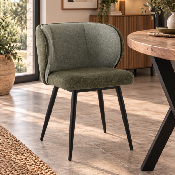 Silla de Comedor Tapizada Celia Antimanchas