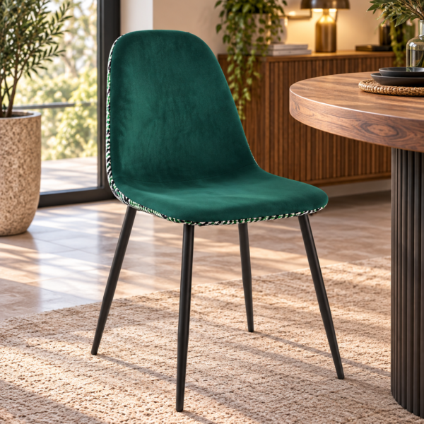 Silla de Comedor Tapizada Simp Floral