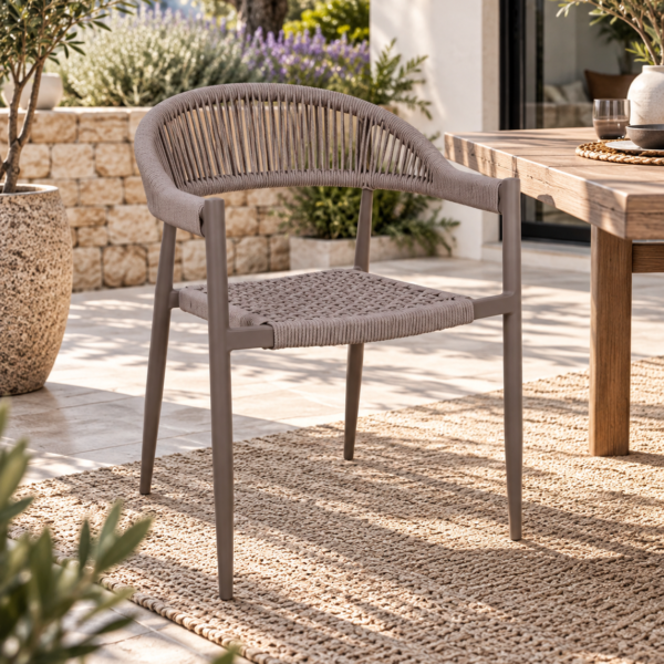 Silla de Exterior de Aluminio Paya