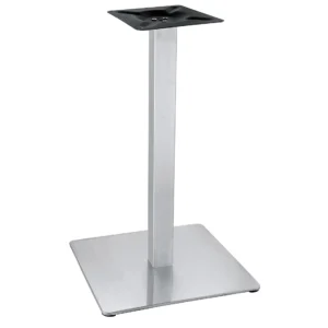 BASE CUADRADA ACERO INOX