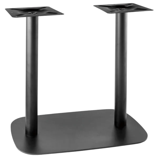 Pie Doble Ovalado de Mesa