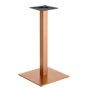 pie mesa color cobre