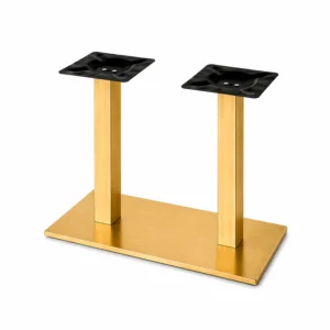 pie doble central para mesa restaurante bar