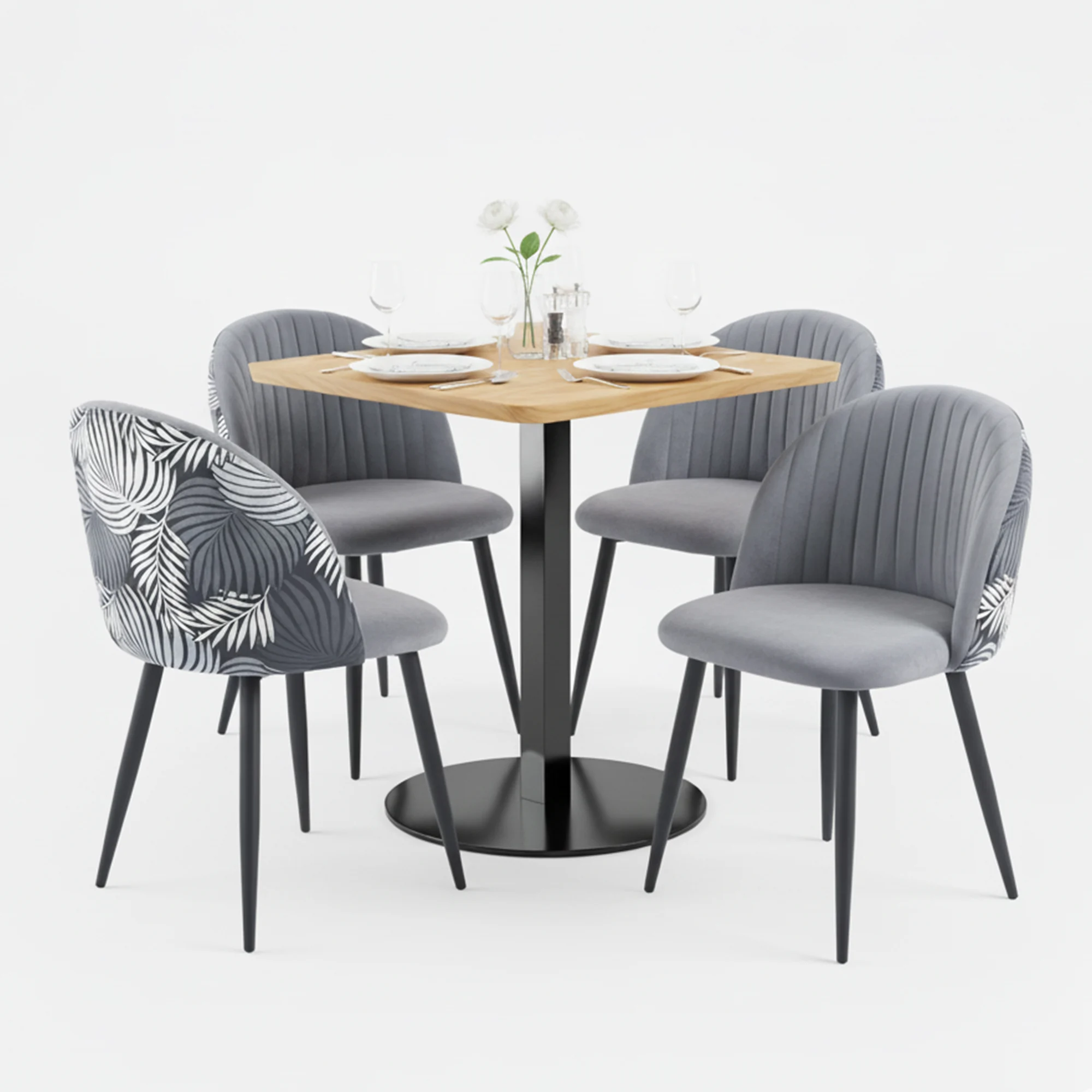 sillas y mesa restaurante