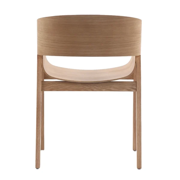 silla moderna de madera