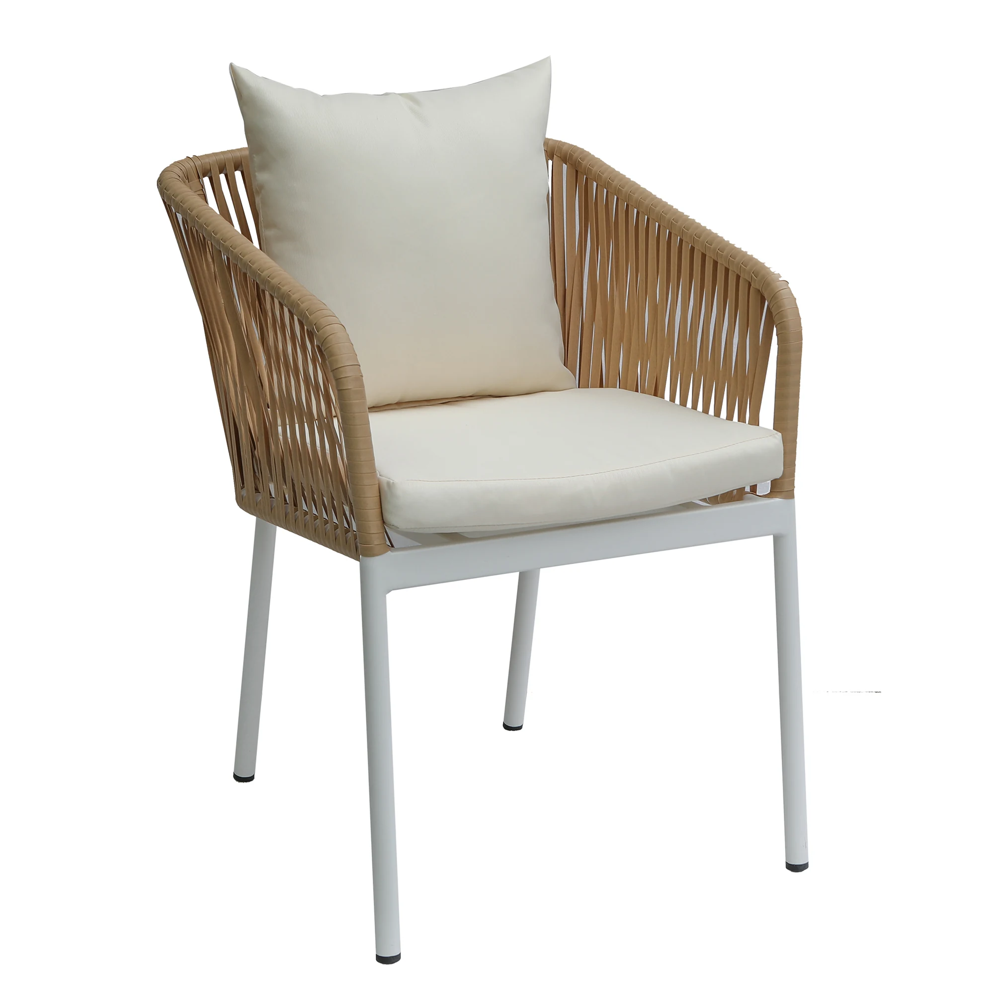 silla mimbre sintetico patio