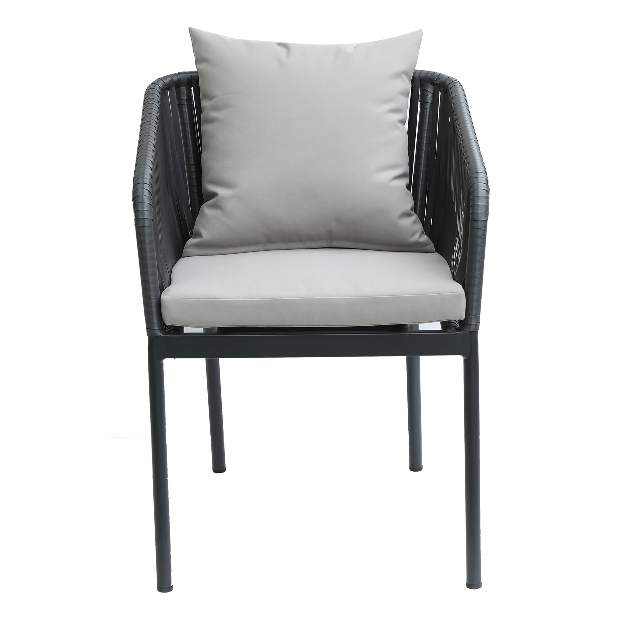 silla de jardin de mimbre