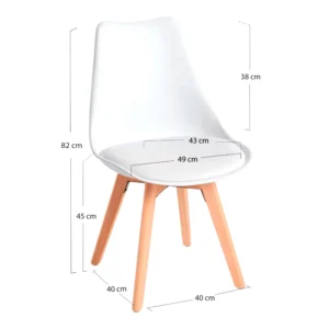 silla nordica barata