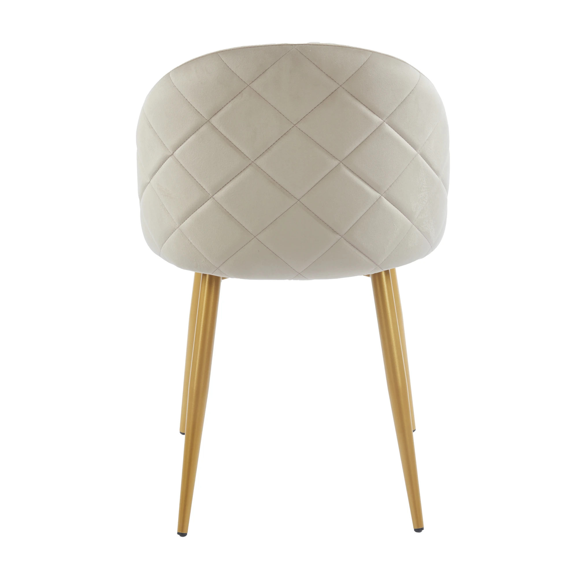 silla terciopelo beige comedor