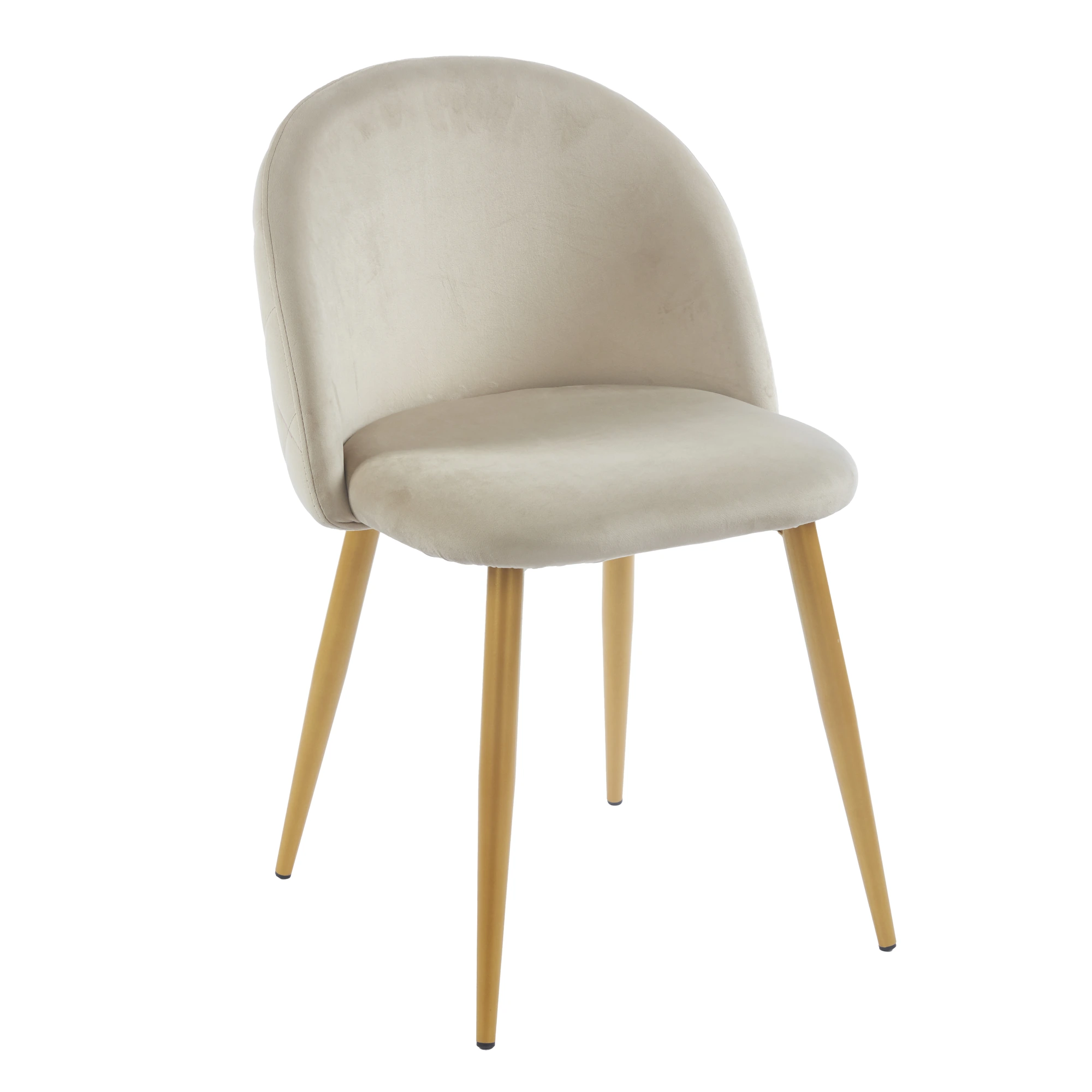 silla tapizada beige bar