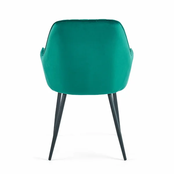 silla de bar verde