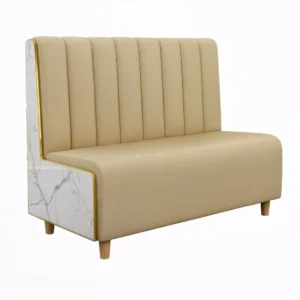sofa corrido restaurante beige