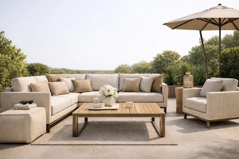 muebles terraza hotel