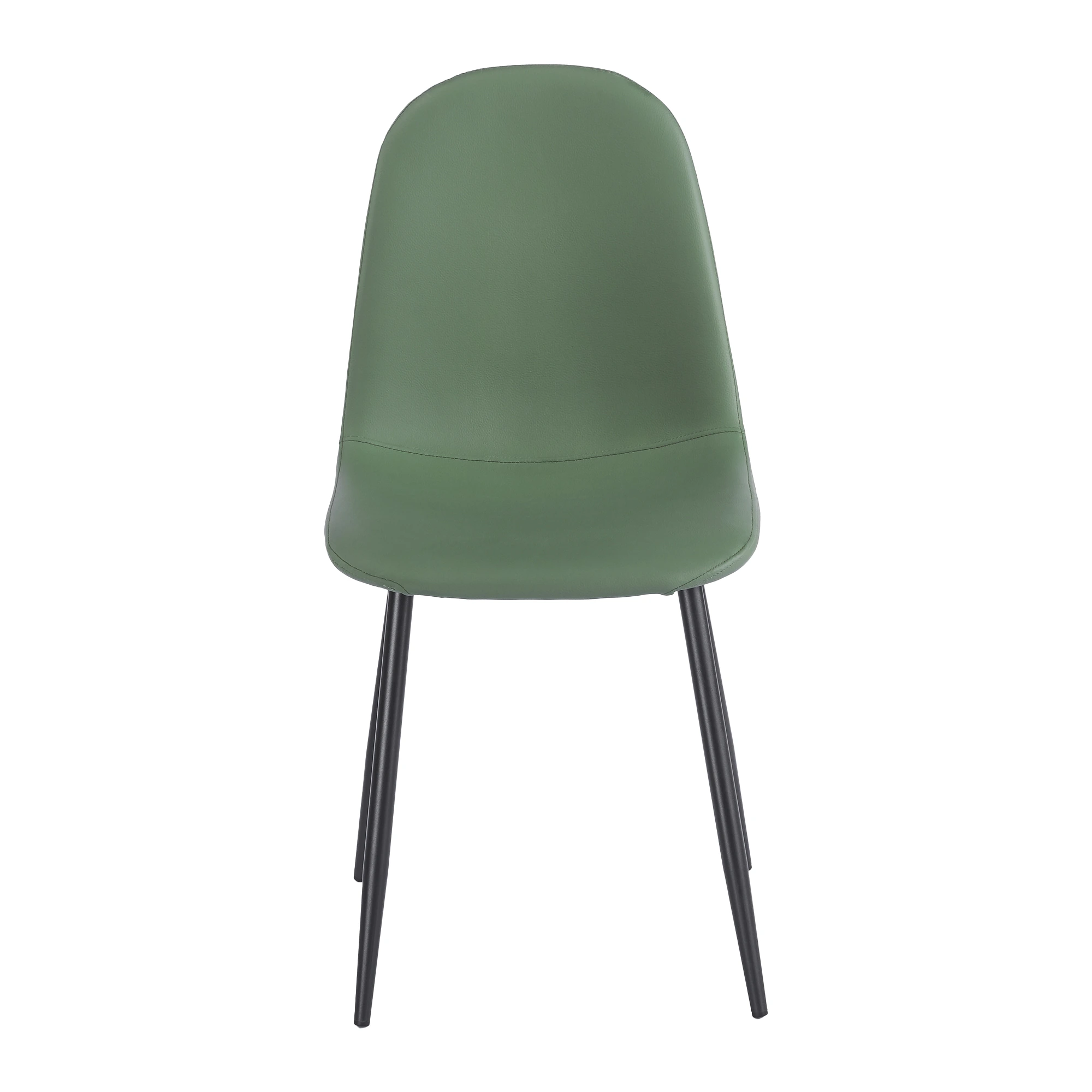 silla tapizada verde