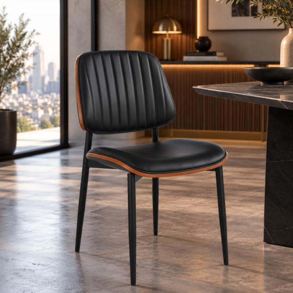 Silla de polipiel Lyon
