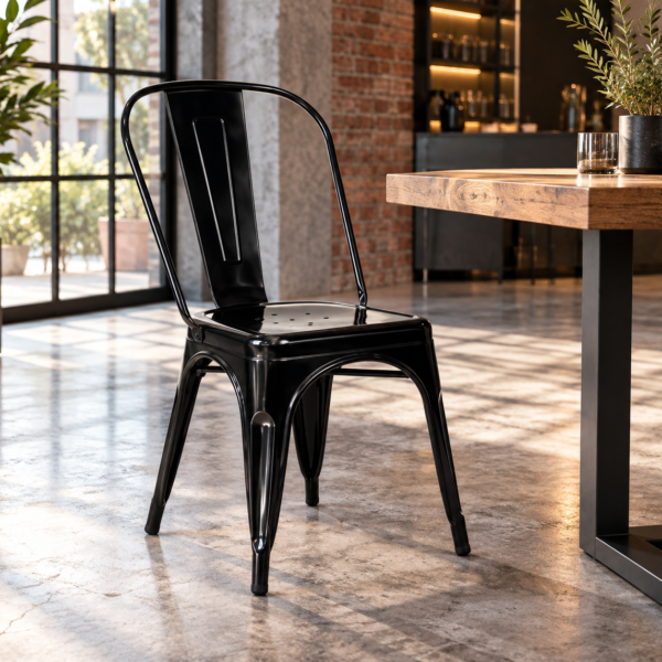 Silla de metal Toix