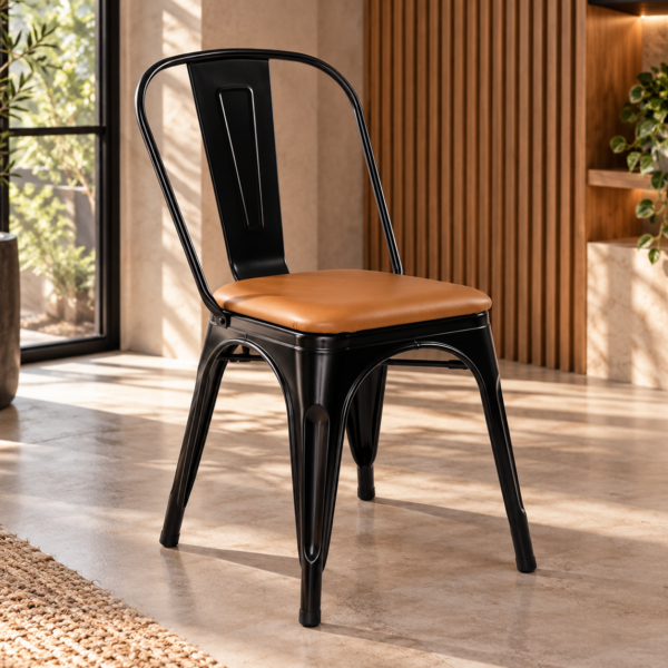 Silla de Metal Toix Tapizado